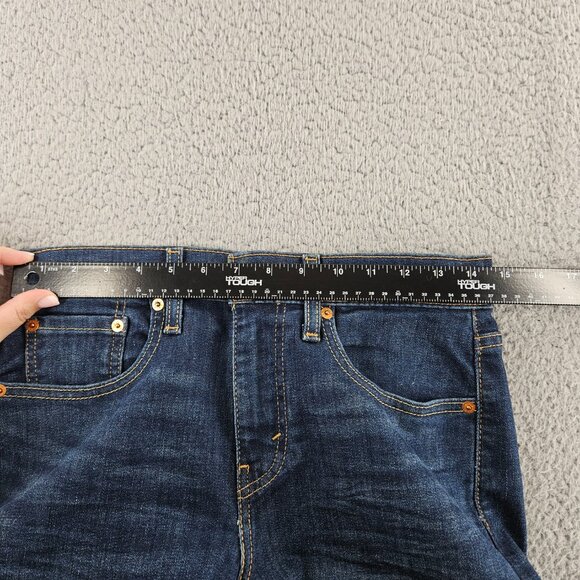 Levis 512 Slim Taper Jeans Mens 29x30 Blue Denim Levi's Flex Stretch Comfort Fit - Picture 7 of 16